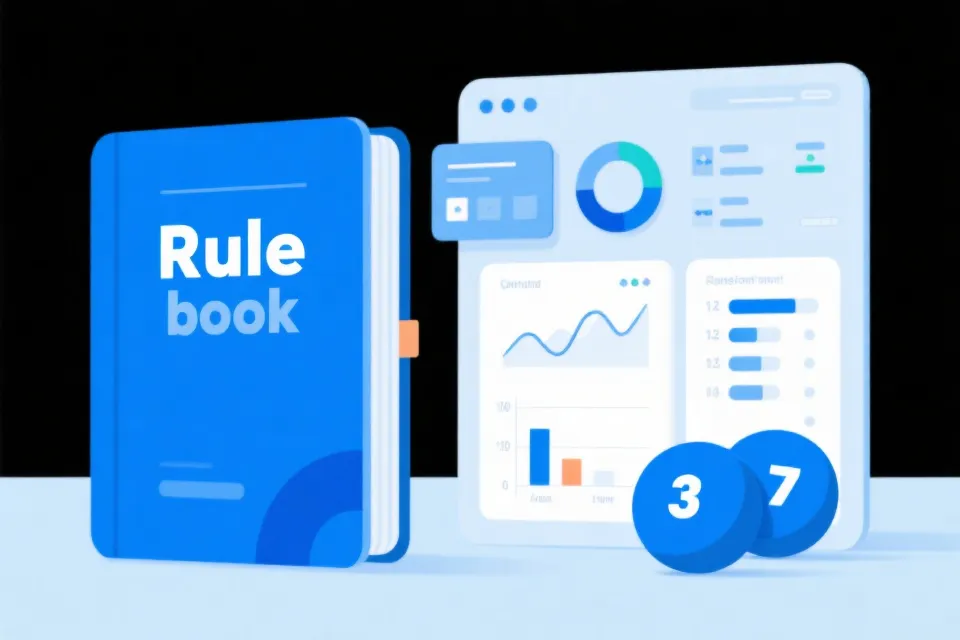 玩法规则与数据看板示意图